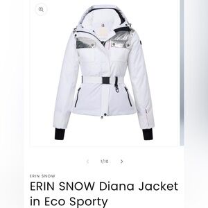 NWT ERIN SNOW Diana Jacket in Eco Sporty